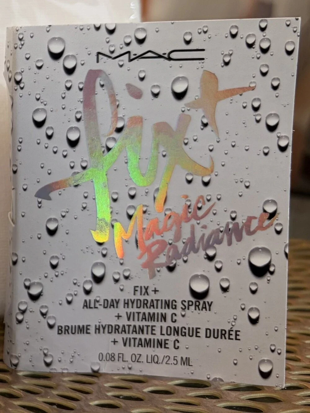 MAC Cosmetics Fix + Magic Radiance Spray